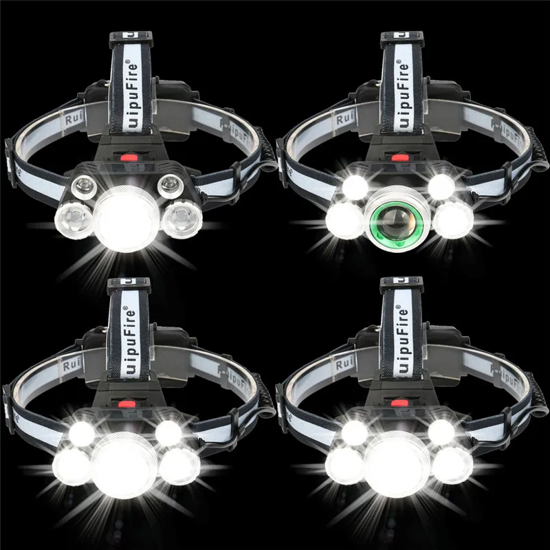 2018 Новинка 30000LM 4 режима 5x XM L T6 LED USB перезаряжаемая Регулируемая Фокусирующая