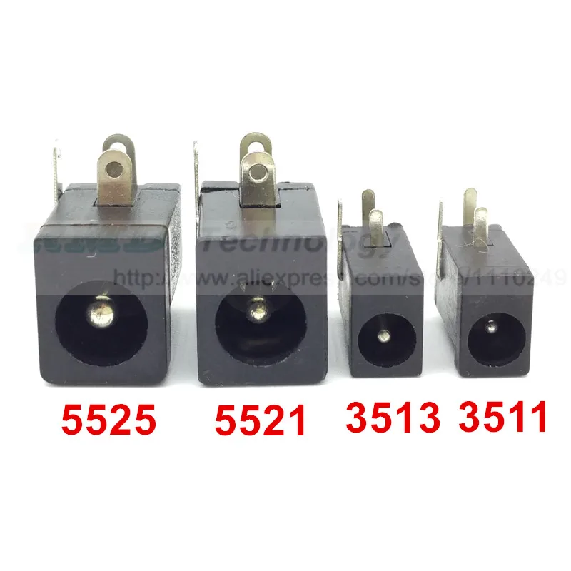 10 шт./лот DC адаптер питания dc jack Разъем DC005 5 5X2 2 1 мм 005 DC002 3 5X1 Бесплатная доставка|dc