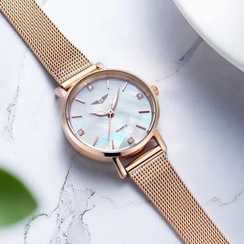 

Brand GUANQIN dress Watches women Fashion Luxury watch Top Brand Ladies Quartz wristwatches Steel date watch Relogio Feminino