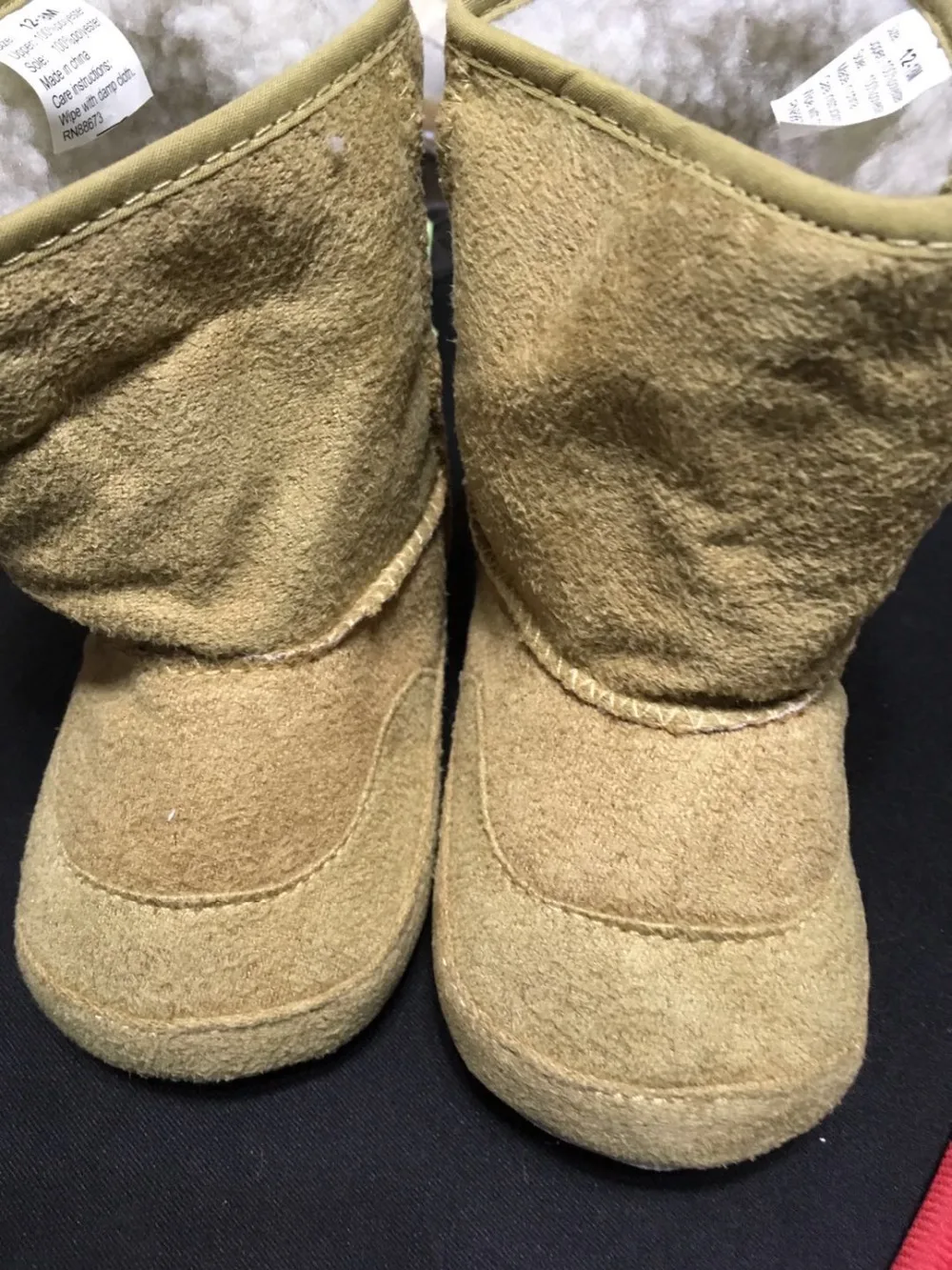 

Free shiping baby girl boot light brown color BOOT SHOE