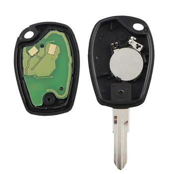 YIQIXIN 2 Tasto Chiave A Distanza Dell'automobile Per Renault Megan Modus Clio Modus Kangoo Logan Sandero Duster 433Mhz PCF7946 Circuito Integrato VAC102 Lama - YIQIXIN 2 Tasto Chiave A Distanza Dell automobile Per Renault Megan Modus Clio Modus Kangoo