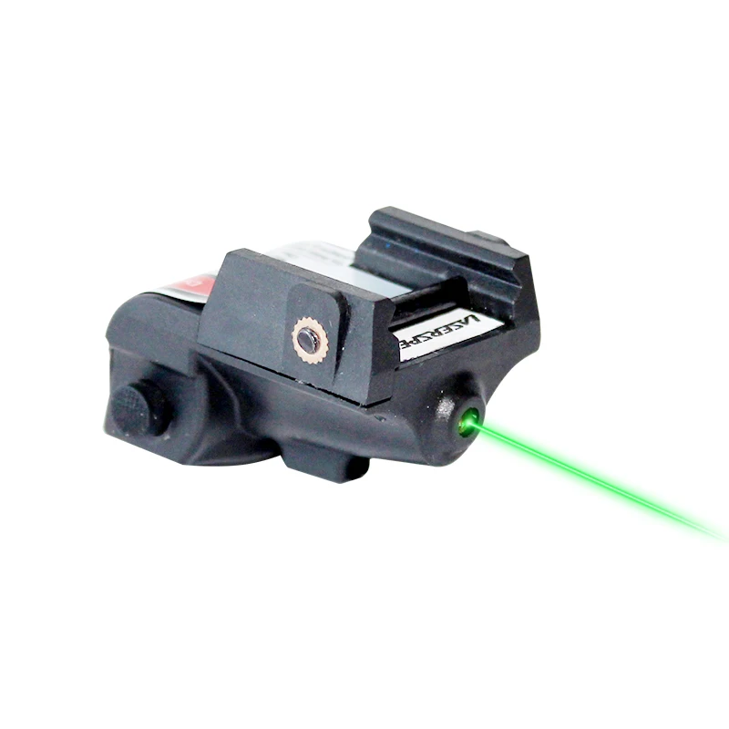 Laserspeed пистолет маленький зеленый лазер тактический военный Перезаряжаемый для