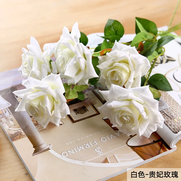 CHENCHENG, 11 шт./лот, искусственные цветы для украшения дома, вечерние, свадебные, подарок, Осенний Декор - Цвет: 09