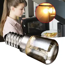 Высокая Tmperature 300 градусов T25 лампочки для духовки плиты лампочки 240 в E14 дома