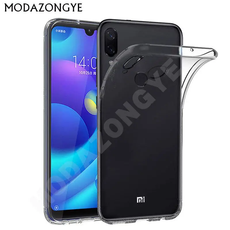 Чехол для Redmi Note 7 силиконовый прозрачный чехол-накладка Xiaomi Note7 6 3 | Мобильные