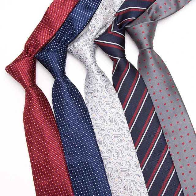 men tie 7cm skinny ties mens new fashion dot neckties corbatas dress ties