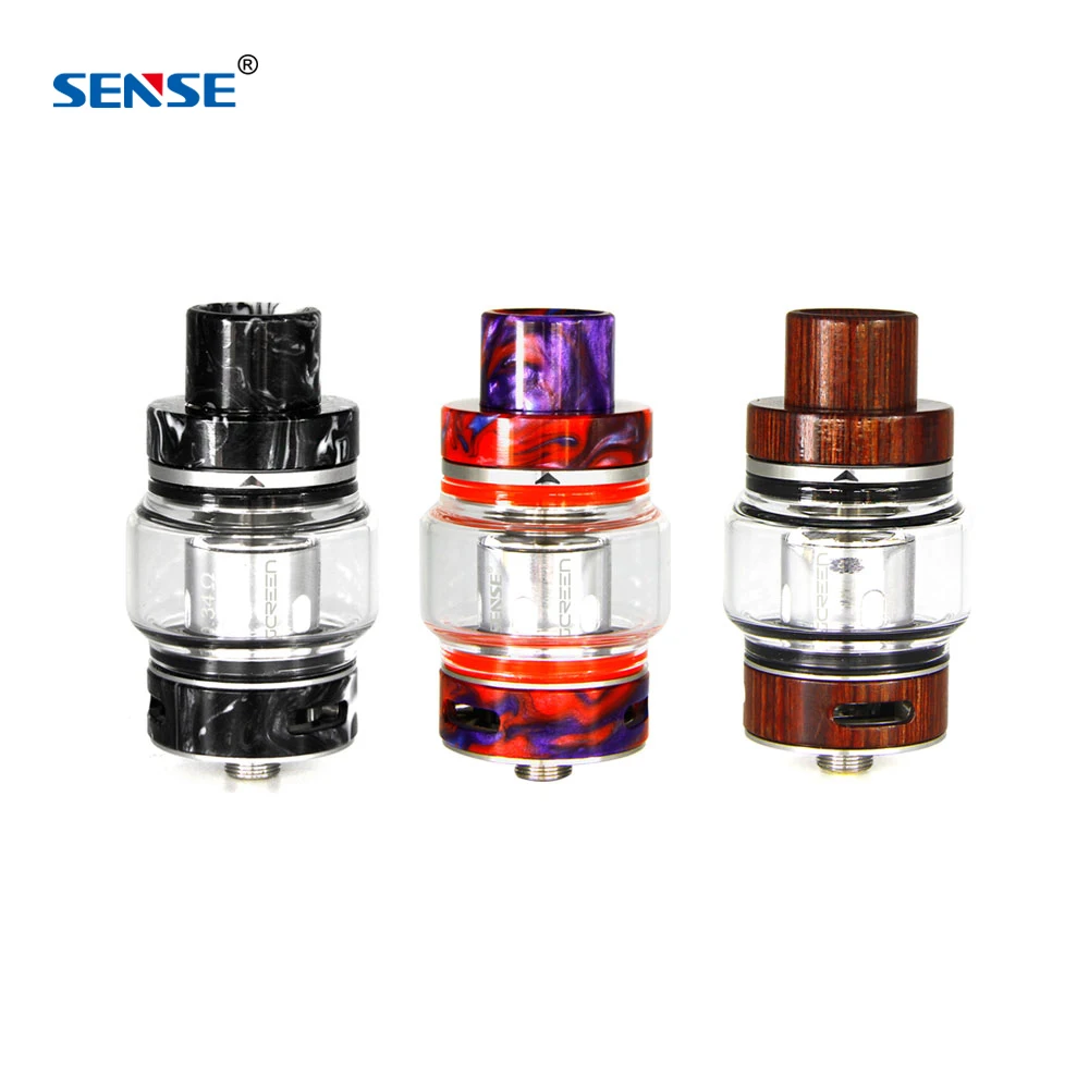 

Original Sense Screen Tank 7ml Mesh Subohm Tank with Powerful Double/Triple Mesh Coil Top Refill Design E Cig Sensetech Atomizer