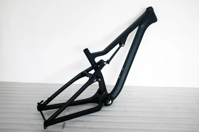 Best price at $999 Cheap 2016 THRUST 1700g Light Carbon Newest Full Suspension MTB bike Frame 26er T800 UD Carbon Fiber Mountain Bike
