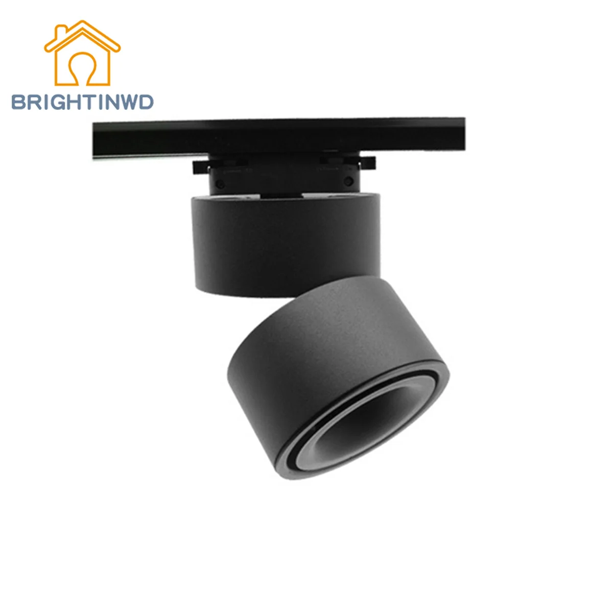 

BRIGHTINWD Spotlight LED Ceiling Downlight Single Light Living Room Ceiling Track Spotlight COB Track Light