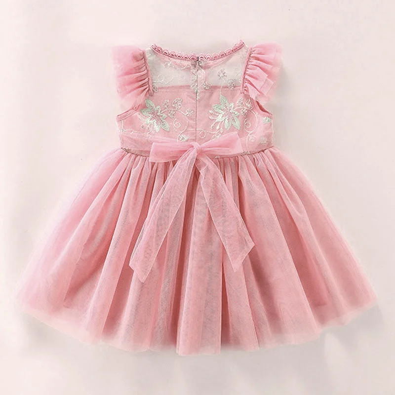 

Summer Baby Kids Sleeveless Tulle Tutu Dresses For Girls 3 4 5 6 7 8 Years Clothes Party Little Girl Children Clothing Vestidos