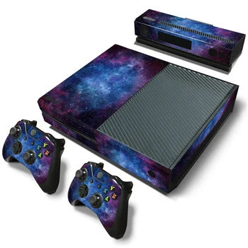 

free drop shipping For Starry Sky Vinyl Skin Sticker For Xbox ONE Console + 2PCS Controllers Decal #TN-Xboxone-0692