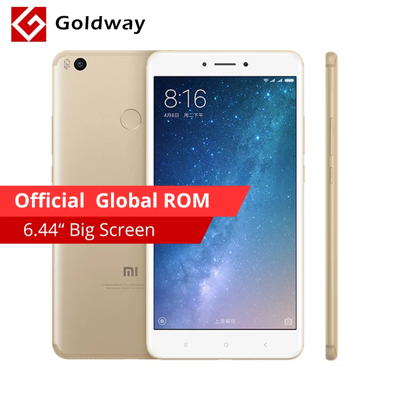 bilder für Original Xiaomi Mi Max 2 Max2 Handy 4 GB RAM 64 GB 6,44 "Snapdragon 625 Octa Core 12.0MP OTG 5300 mAh Batterie Fingerprint ID bilder für Original Xiaomi Mi Max 2 Max2 Handy 4 GB RAM 64 GB 6,44 "Snapdragon 625 Octa Core 12.0MP OTG 5300 mAh Batterie Fingerprint ID