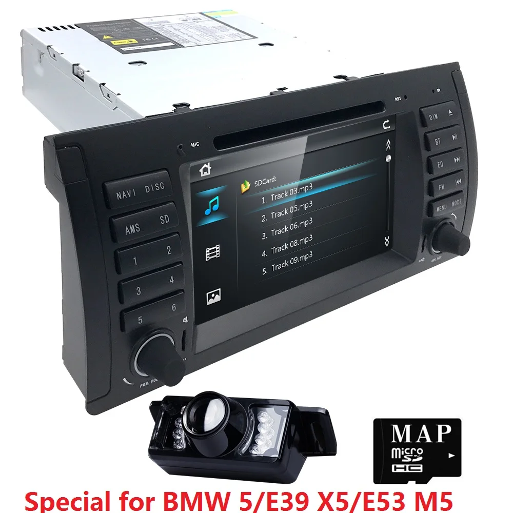 1 Din автомобильный DVD плеер для BMW E39 E53 E38 M5 X5 1996 1997 1998 1999 2000 2001 2002 2003 мультимедиа GP