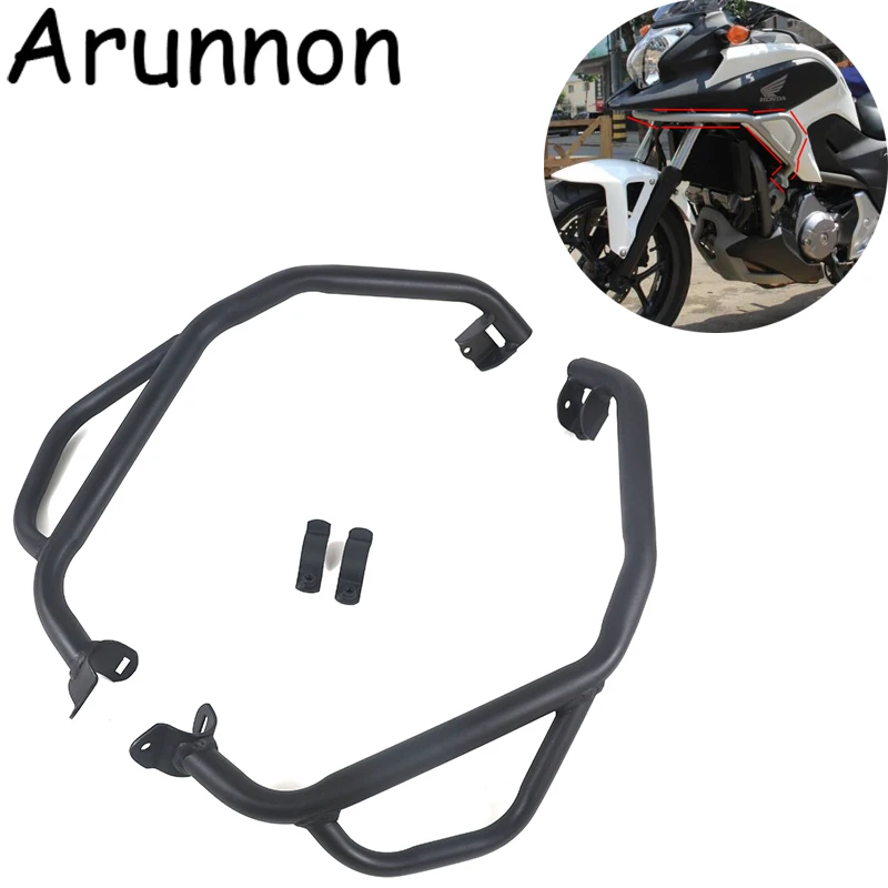 

Free delivery Motorcycle Bumper Highway Engine Guard Crash Bar Frame Protect For Honda NC700X 750X NC700 NC750 X 2012-2017