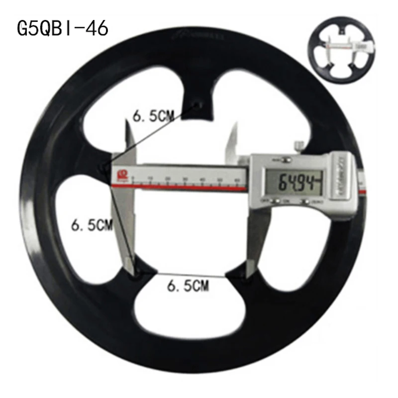 MTB велосипедная Звездочка защита цепи колеса Защитная крышка кривошипная цепь кольцо протектор Аксессуары для велосипеда 40 42 44 46 52T - Цвет: G5QBI-46