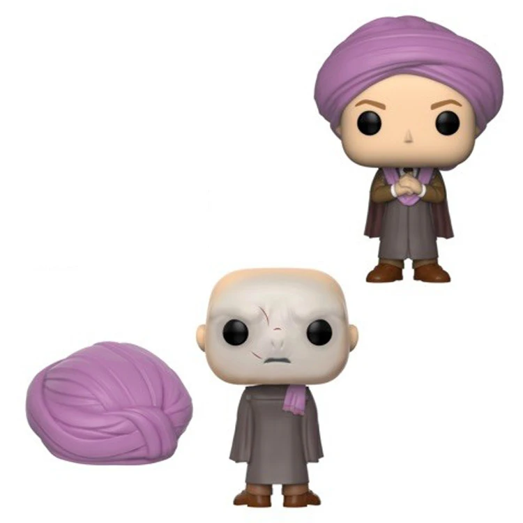 

Hot Novel movies Harry action figures Potter 10cm Quirinus Quirrell professor 68 model toys 2 Styles doll collection for gifts