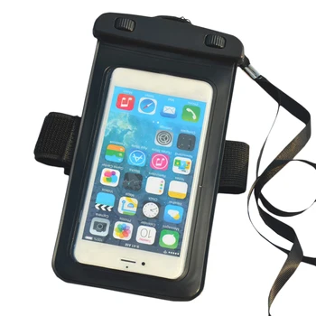 

100% Waterproof Pvc Cell Phone Pocket Waist Pack Arm Bag Smartphone Waist Bag Man Belt Wallet Pouch Purse Case Phone Holder