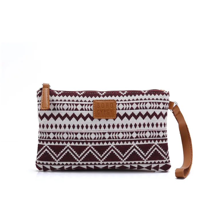red Boho Gypsy сумка женская сумочка Женская этническая хиппи Trinal клатч Monederos Bordados Etnicos богемный bolso - Цвет: red