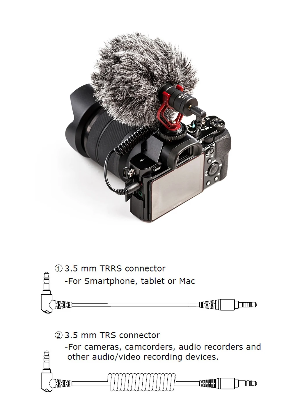 DJI Osmo Mobile 2 Mic BOYA BY-MM1 беспроводной микрофон камера видео микрофон для iPhone X Zhiyun Smooth 4 PK Rode VideoMicro