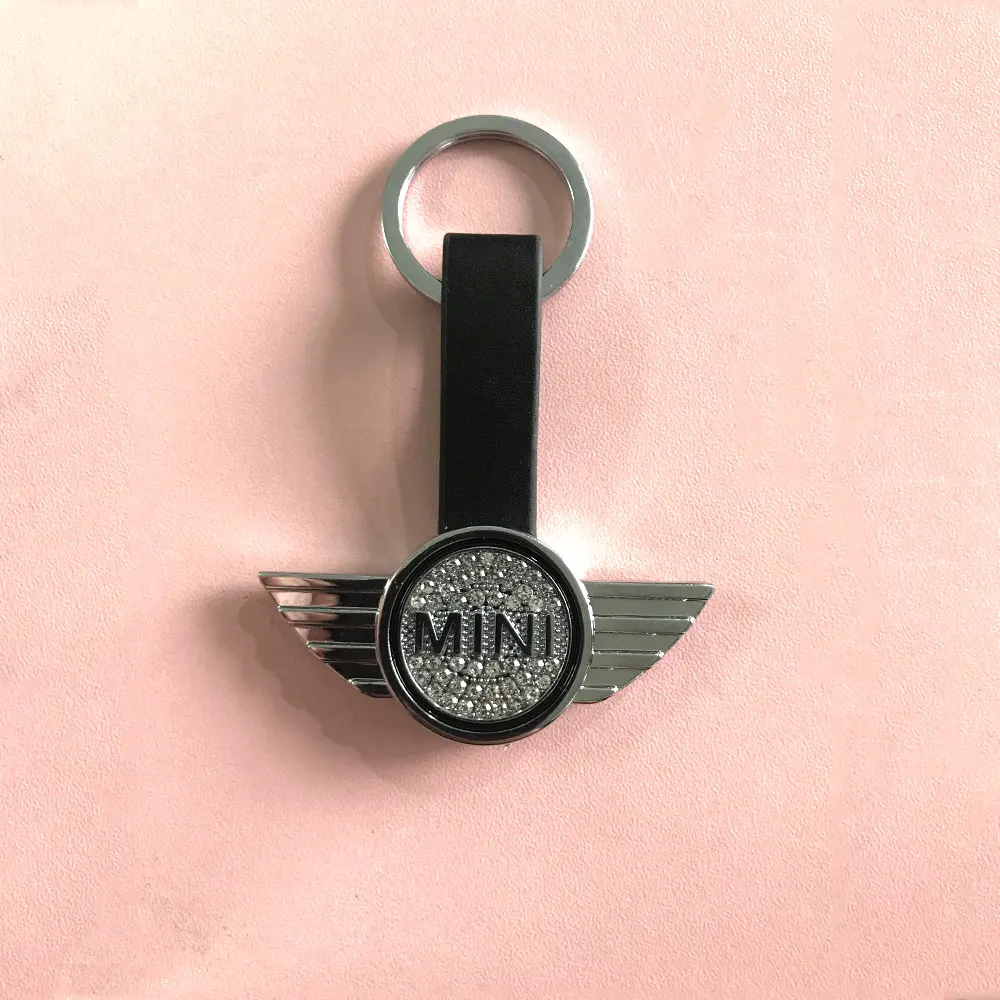 

fashion Keychain diamond Zinc Alloy Key Chain Car Key Ring Metal fashion For dodge Journey RAM Caliber Dart logo for mini