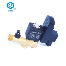 220VAC 1/" OPT-A OPT-B Электрический дренажный клапан для воздушного компрессора