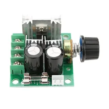 10A 12V-40V PWM DC Motor Governor Stepless Variable Speed Switch Module PWM Motor Speed Controller COB-63 DC Motor Speed Control made in china manufacture laser cut used 10nm 12v dc servo motor and motor controller for sale