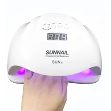 SUNNAil SUN X 54 Вт УФ лампа светильник светодиодный Сушилка для ногтей 36 светодиодный s Гель лампа для ногтей арочные формы лампы для дизайна ногтей идеальное решение для сушки большого пальца