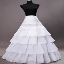 Изображение Rbwp Acutual Бальное платье Свадебные Платья Нижняя Юбка Кринолин Underskirt для Платья Пром Аксессуаров
