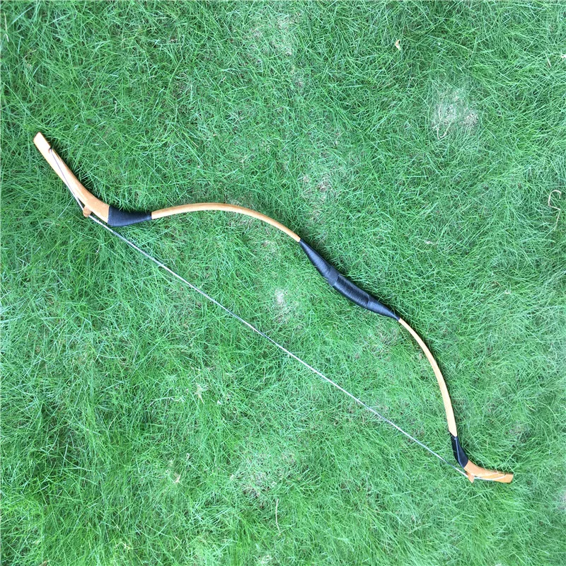Billig 20 80IBS Braun Mongolei Bogen Traditionellen Handwerk Longbow Recurve Bogen Für Jagd Schießen Bogenschießen