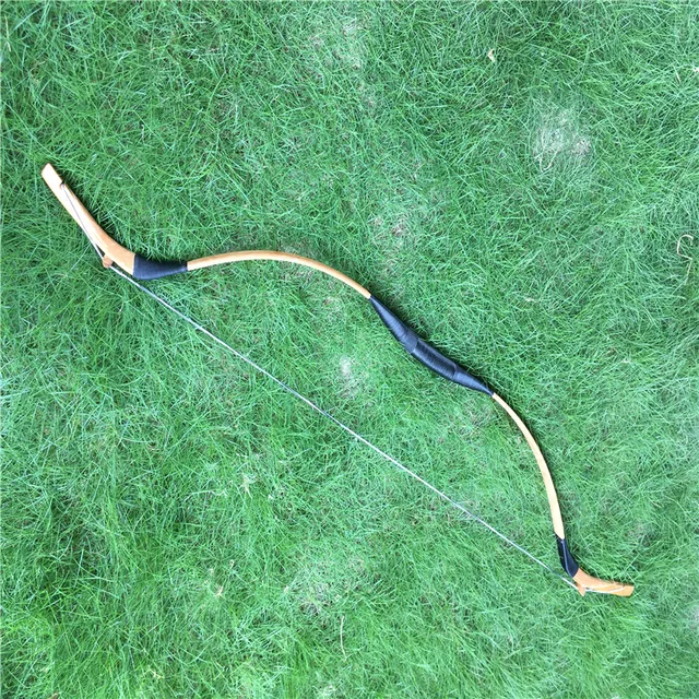  US $89.99 80IBS Brown Mongolia Traditional Handcraft Longbow Recurve Hunting Shooting Archery