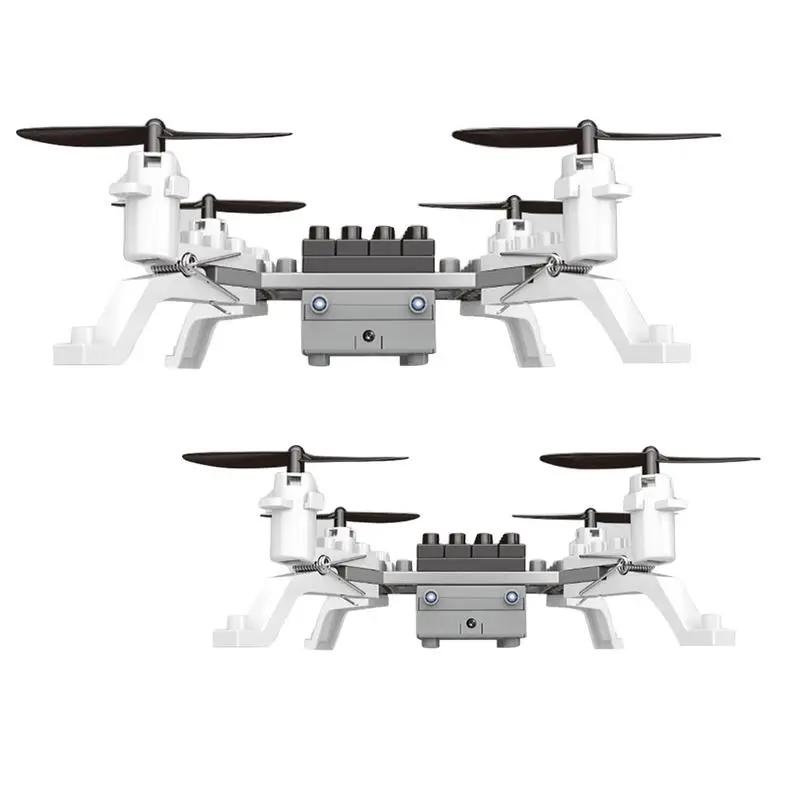 1-DIY-Science-Teaching-Clip-Aircraft-Remote-Control-Building-Block-Helicopter-Altitude-Hold-Wifi-Flying-Toy-For