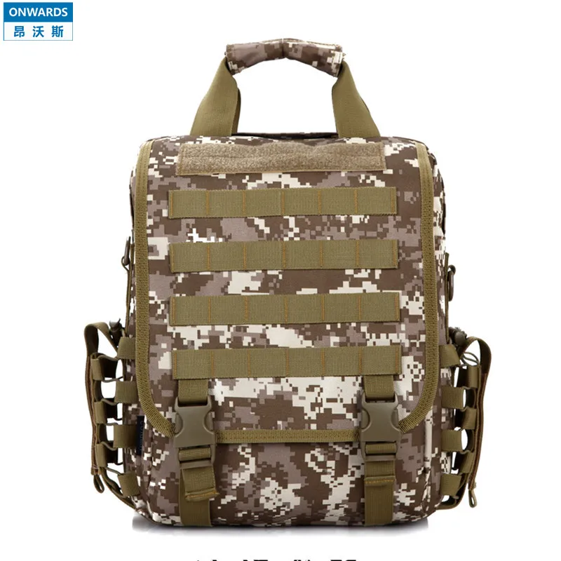 ONWARDS Tactical Desert Camouflage 14" Laptop Backpack Outdoor Travel