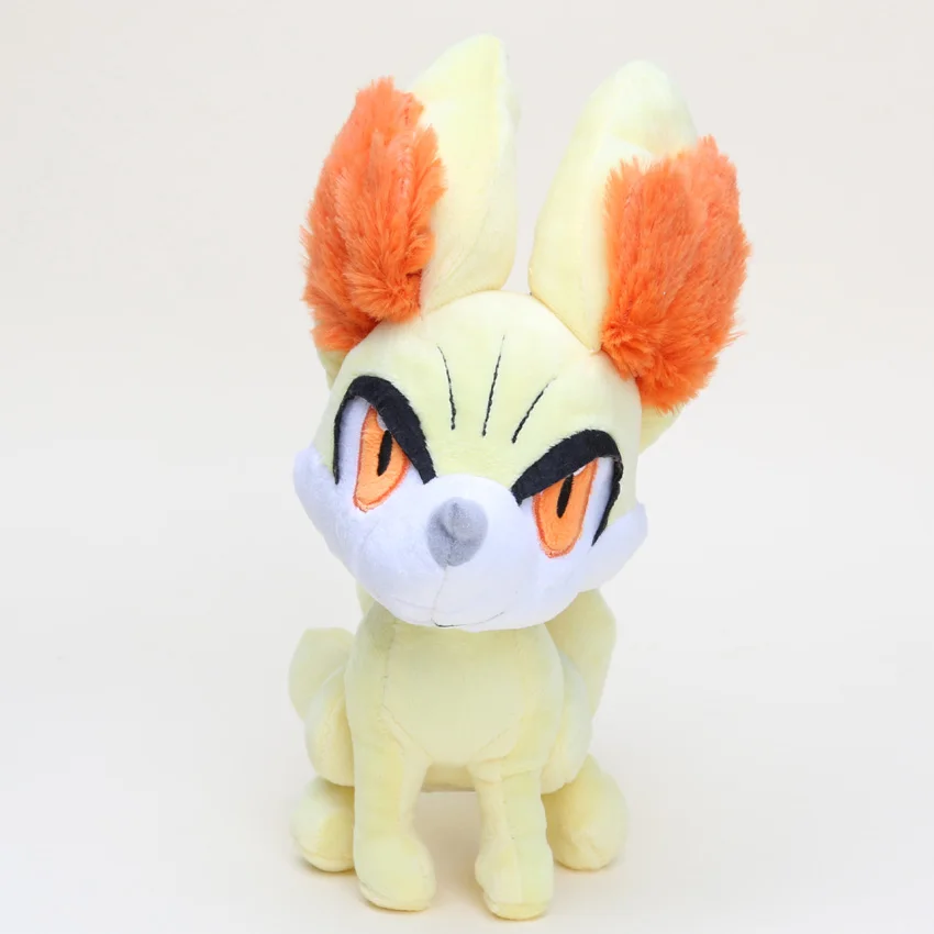 3 стиля 17-24 см кукла плюшевый Chespin Fennekin Froakie аниме плюшевая игрушка мягкие животные кукла детский подарок на день рождения - Цвет: yellow 24cm