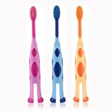 3 шт ультра зубная щетка с мягкой щетиной для детей мультфильм улыбка антибактериальные зубные щетки дети полости рта Здоровье Инструмент случайный