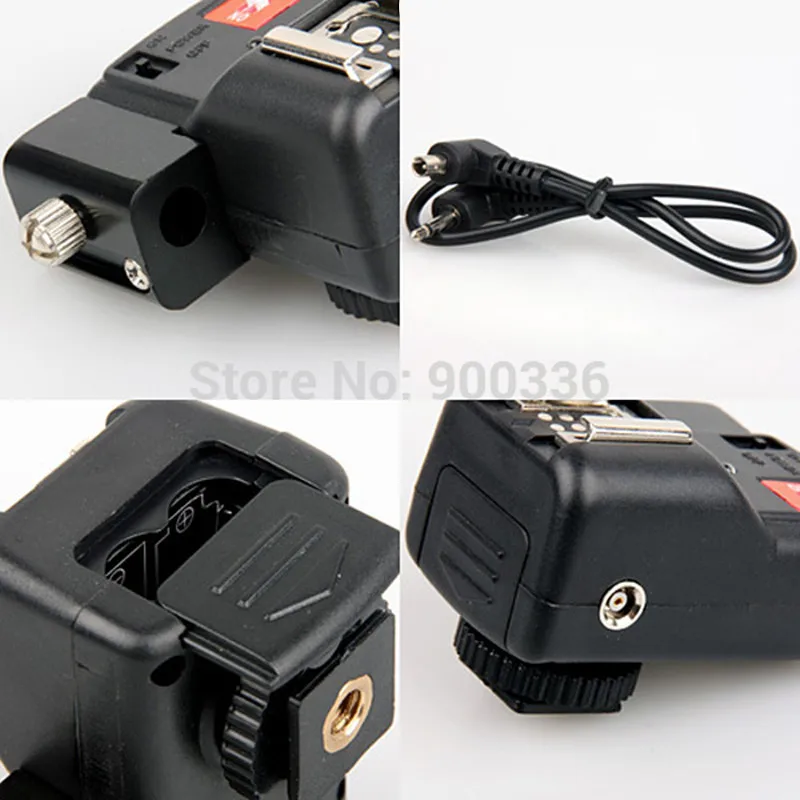 PT-04 NE 4 Channels Wireless/Radio Flash Trigger set with Umbrella Holder for camera flash