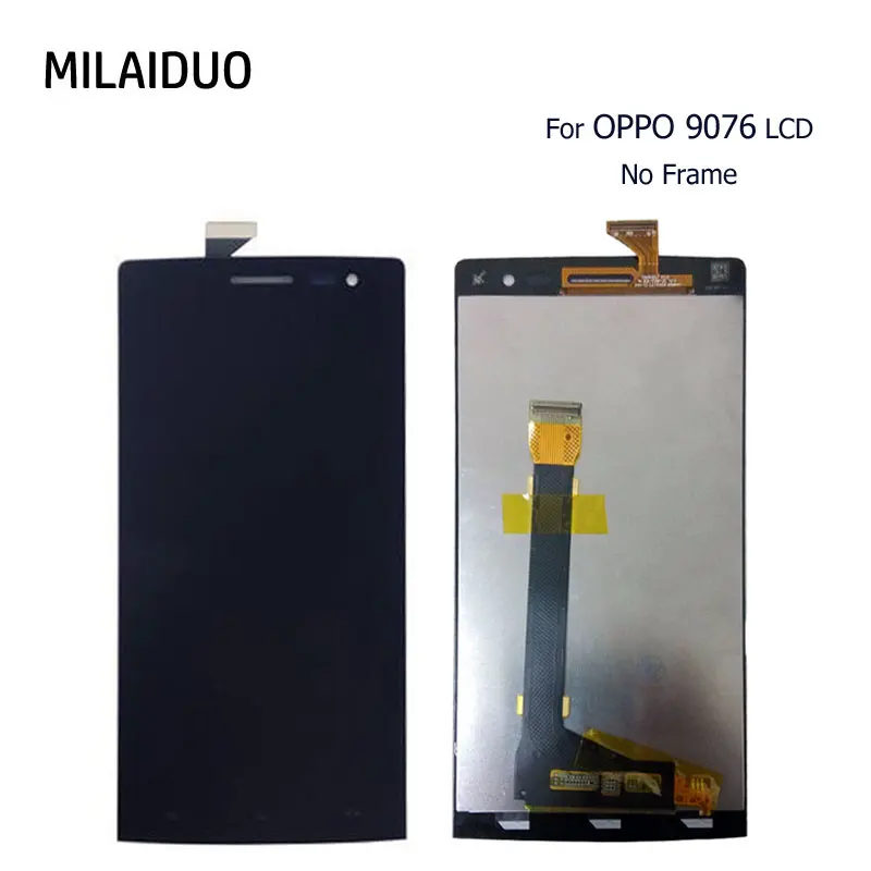 

LCD Display For OPPO Find 7 x9076 9076 Touch Screen Digitizer Assembly Replacement Parts Without Frame High Quality 100% Tested