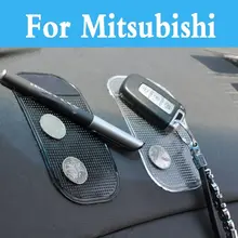 Автомобиль черный Универсальный волшебный липкий Подушка Нескользящая коврик Нескользящая для Mitsubishi Pajero Mini Montero Sport Space Star Mirage Montero