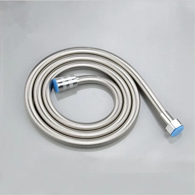 1.5M Bathroom Stainless Steel Spring Shower Plumbing Hoses Explosion