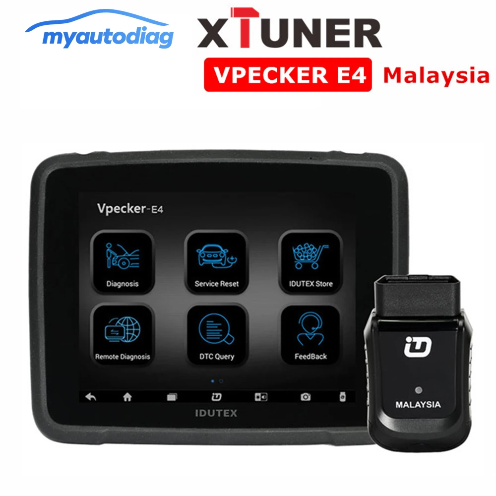 Мощный xtuner VPECKER E4 V8.3 Малайзия Версия Многофункциональный планшет