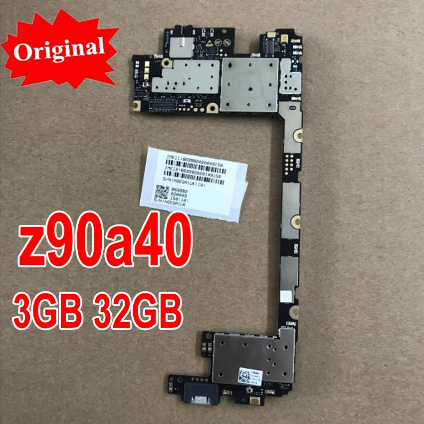  Original New Multi-Language Main Board For Lenovo Vibe shot Z90 Z90A40 3GB 32GB motherboard mainboa