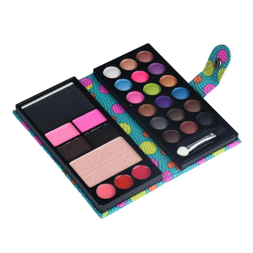 

New 1PC 26 Colors Cosmetic Eye Shadow Palette Eyeshadow Blush Lip Gloss Powder Women Party Makeup Set