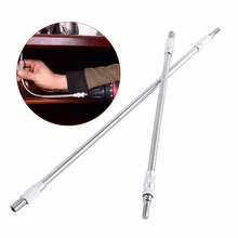 Гибкий удлинитель, держатель для мягкой отвертки, магнитный Универсальный угловой патрон, вал переходника, шестигранное сверло, токарное сверло 300/400 мм