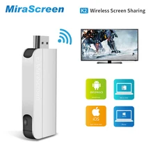 MiraScreen K2 1080P HD tv Stick беспроводной HDMI ключ Miracast Airplay DLNA AirPlay Беспроводной Wi-Fi дисплей приемник