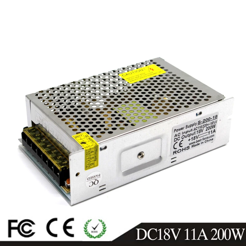 18V200W