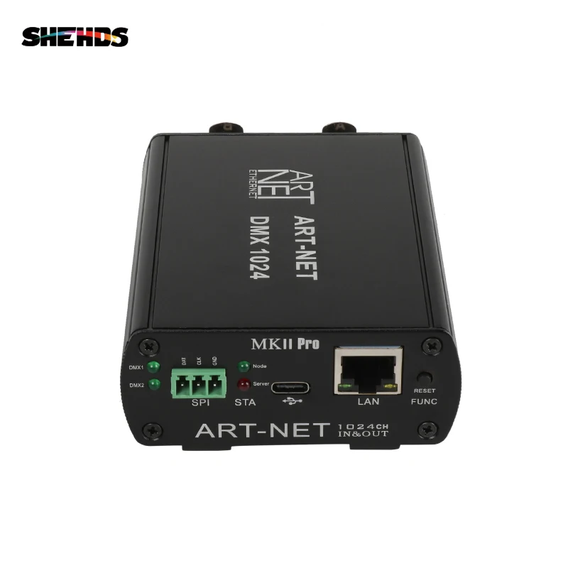 

1024 Channel 256 DMX Line Network Expander 32-Bit ARM Processor Professional Stage Lighting Multi-Function Control Connector