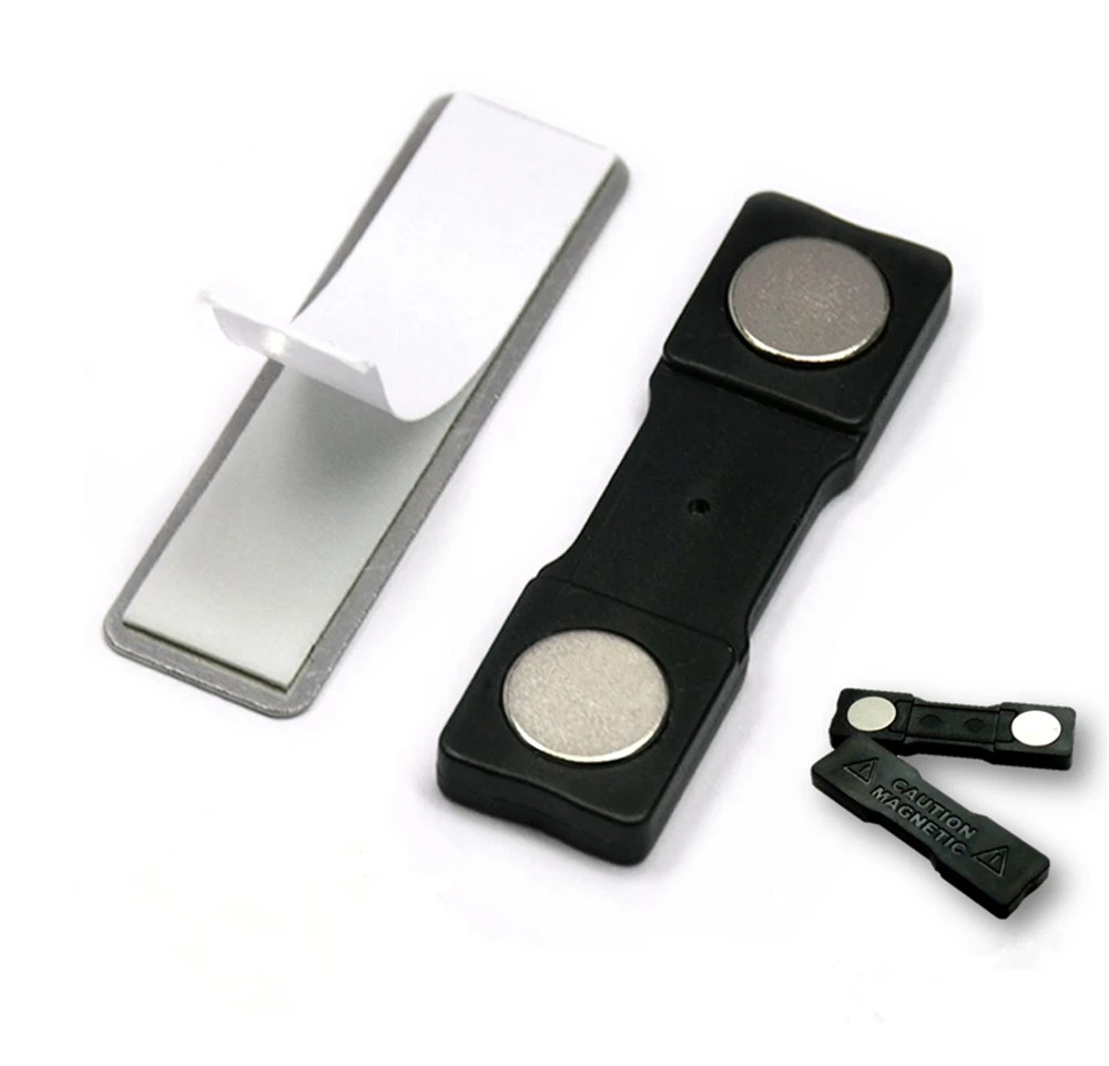 10pcs 45*13mm Wholesale Black High Standard Strong Name Tag ID