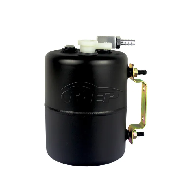 Brake Vacuum Canister Reservoir Tank Aluminium Alloy Vacuum Brake Booster Can Universal for