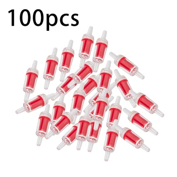 

New 100Pcs/Set Plastic Aquarium Check Valves Air Pump One-Way Small Water Compact Fish Plastic Check Valves Tank Non-Return