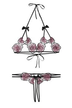 

Dyansee sexy bra suit thong sexy underwear seduction hot adult transparent