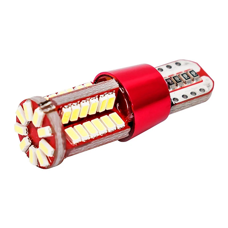 

10PCS T10 W5W WY5W 3 SMD 3030 LED Bulbs Car Interior Map Read Door License Plate Light Auto Parking Lamps Wedge Tail Side Light